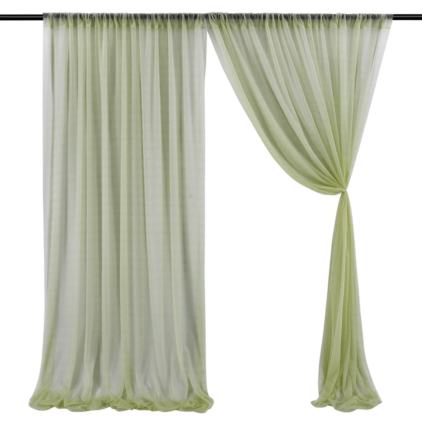 1 Pcs Wedding Party Props Veil Background Decoration Background Cloth V1294-YM0523-220330LD0511