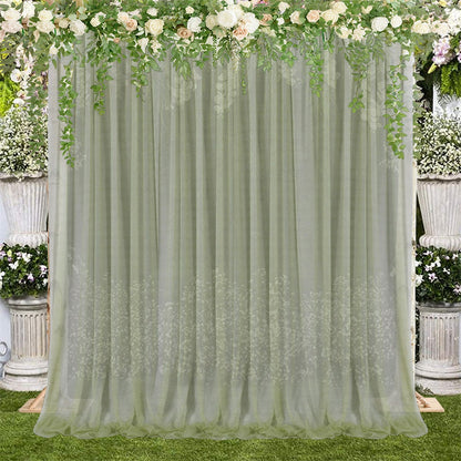 1 Pcs Wedding Party Props Veil Background Decoration Background Cloth V1294-YM0523-220330LD0511