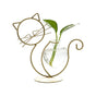 Simple Cat Iron Flower Ware Hydroponic Flower Arrangement Vase V1294-YM0523-220331WD01-3