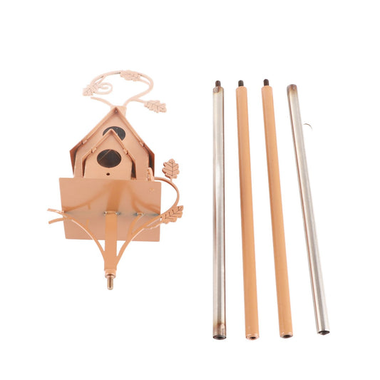 Birdhouse Garden Stakes Abstract And Traditional Style Birdhouse Garden Stakes V1294-YM0523-220404ZH03-4
