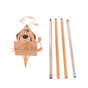 Birdhouse Garden Stakes Abstract And Traditional Style Birdhouse Garden Stakes V1294-YM0523-220404ZH03-4