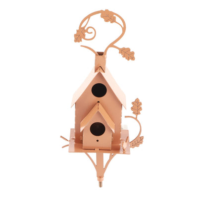 Birdhouse Garden Stakes Abstract And Traditional Style Birdhouse Garden Stakes V1294-YM0523-220404ZH03-4