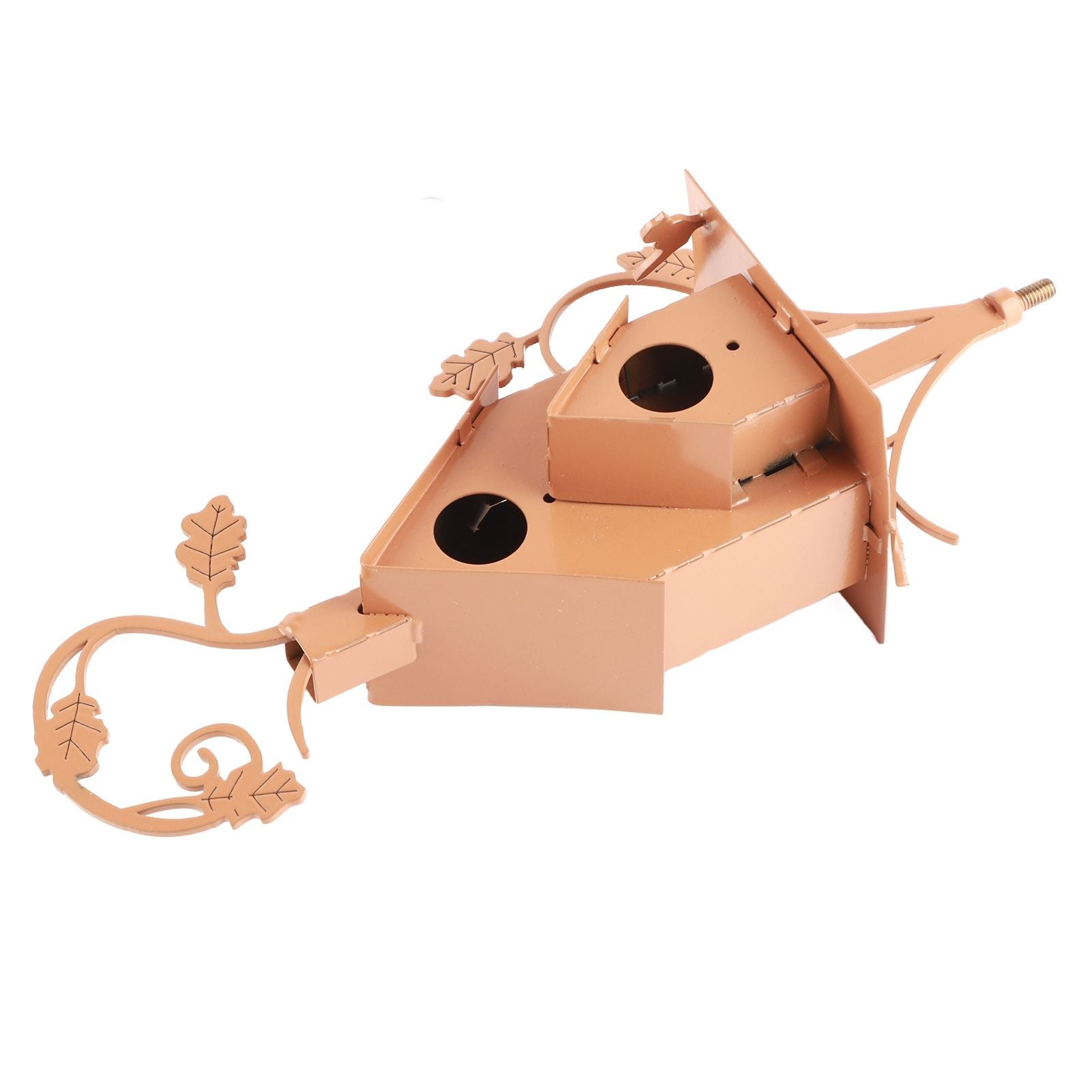 Birdhouse Garden Stakes Abstract And Traditional Style Birdhouse Garden Stakes V1294-YM0523-220404ZH03-4