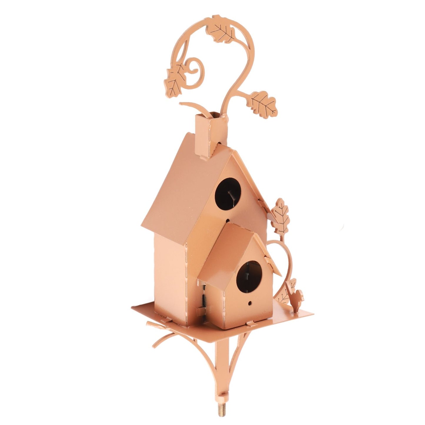 Birdhouse Garden Stakes Abstract And Traditional Style Birdhouse Garden Stakes V1294-YM0523-220404ZH03-4
