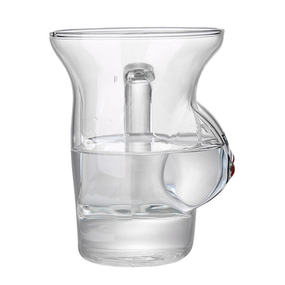 Glass Coffee Mug 480ml Large Capacity Glass Household Milk Juice Breakfast Cup with Handle V1294-YM0523-220406TW05