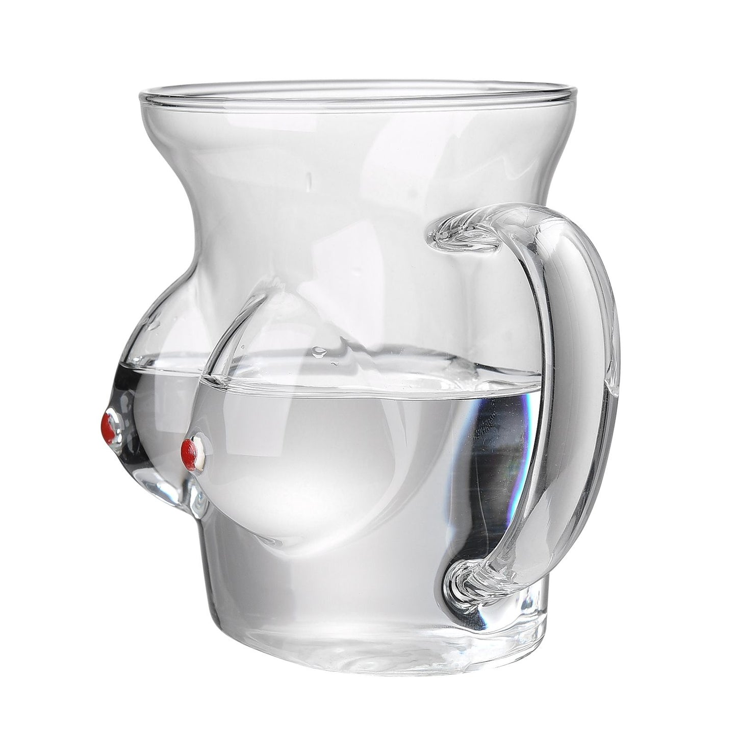 Glass Coffee Mug 480ml Large Capacity Glass Household Milk Juice Breakfast Cup with Handle V1294-YM0523-220406TW05