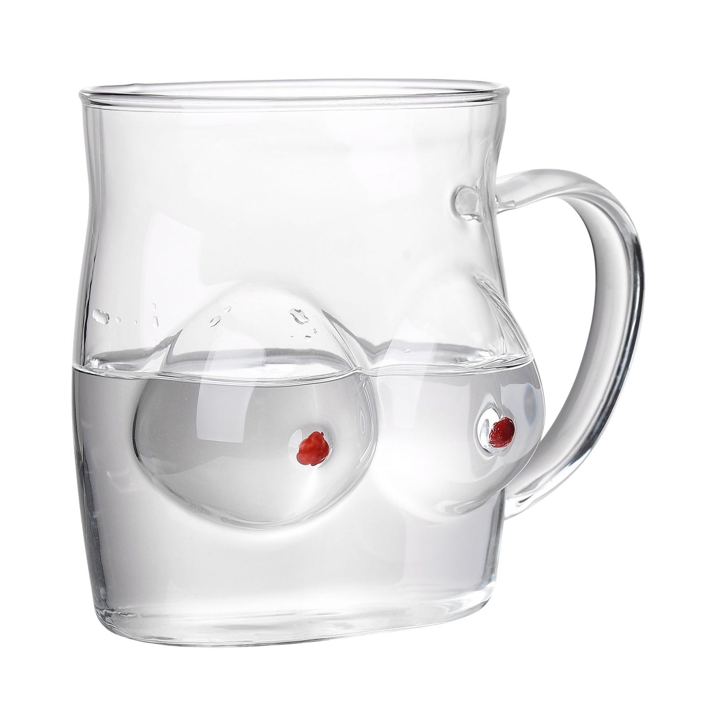 Glass Coffee Mug 480ml Large Capacity Glass Household Milk Juice Breakfast Cup with Handle V1294-YM0523-220406TW05