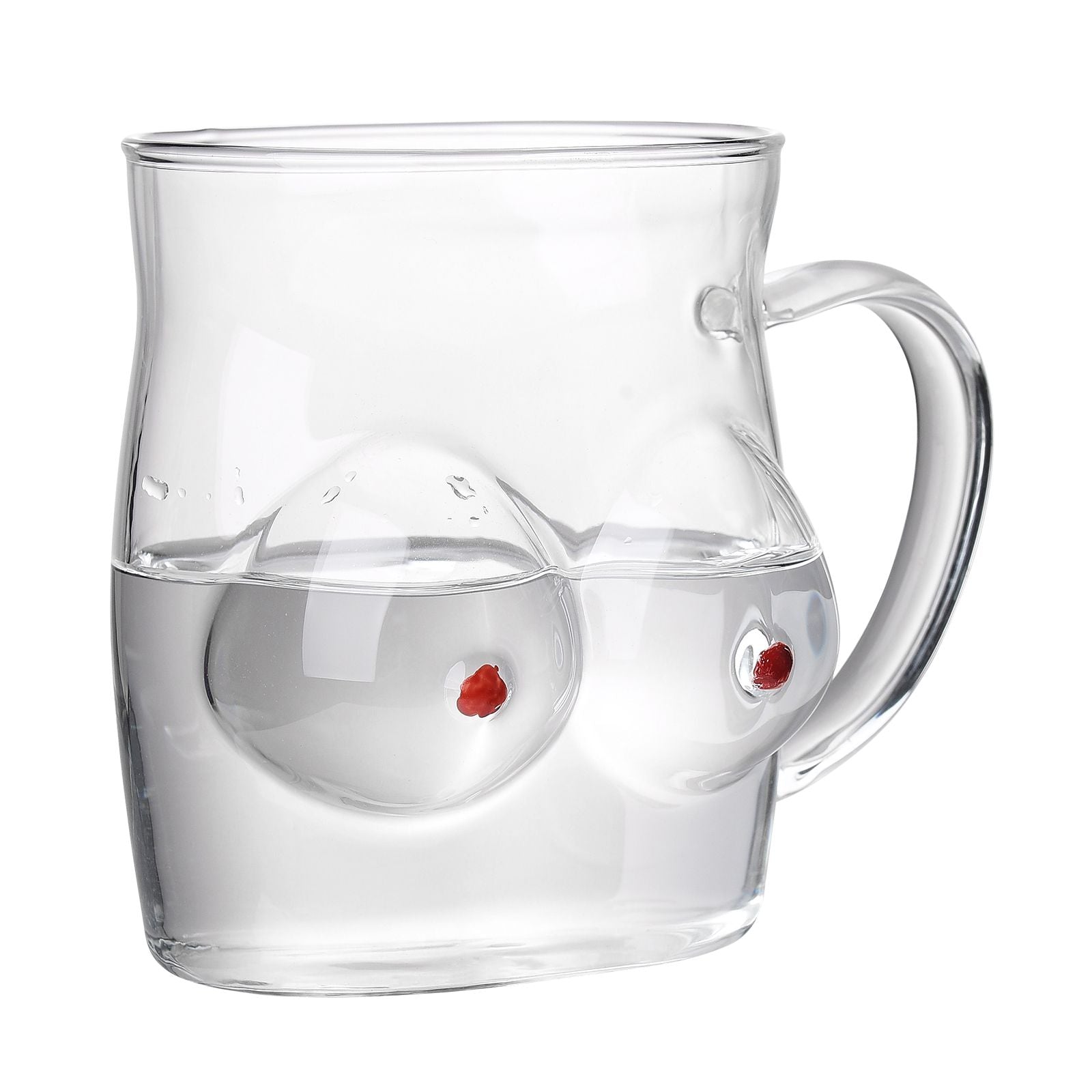 Glass Coffee Mug 480ml Large Capacity Glass Household Milk Juice Breakfast Cup with Handle V1294-YM0523-220406TW05