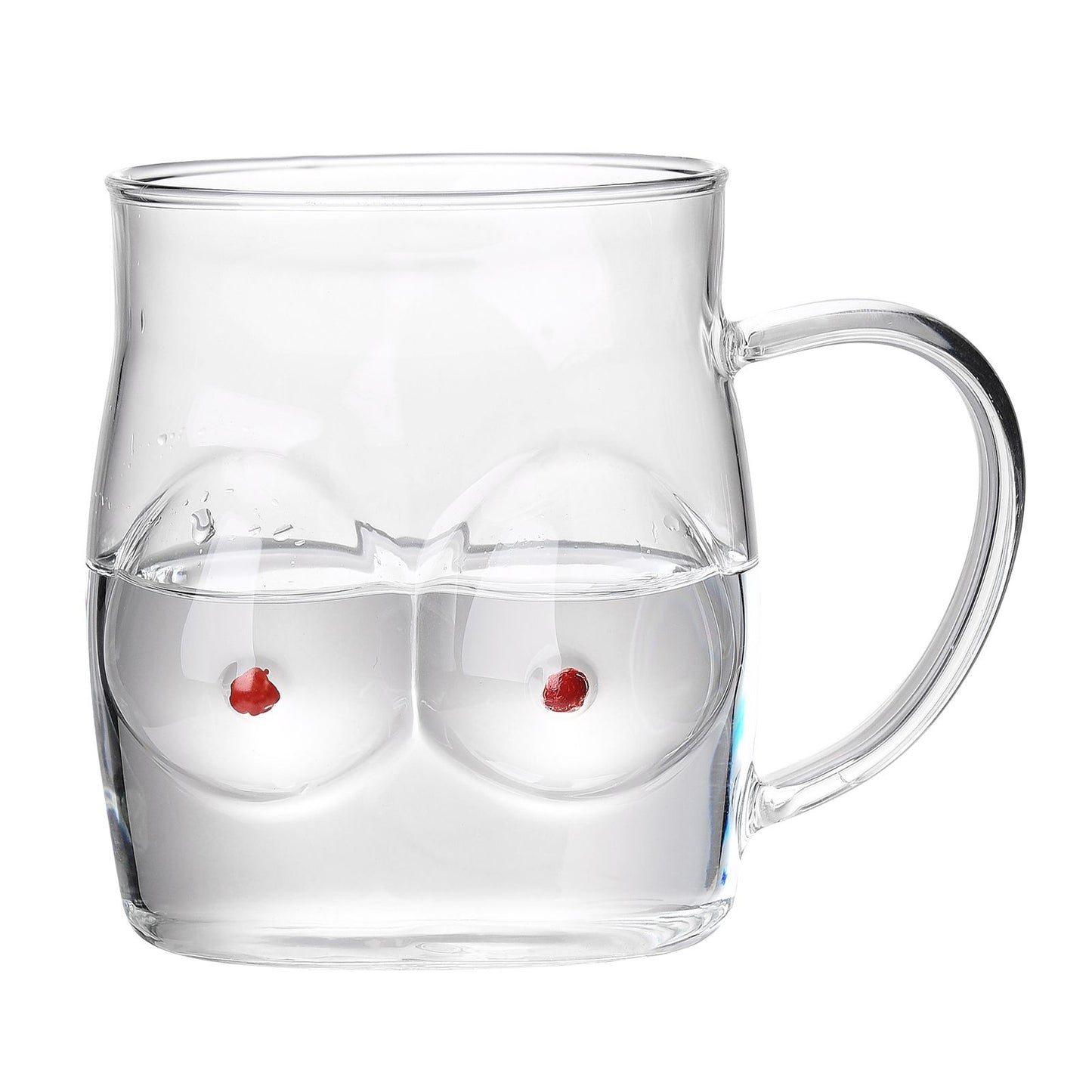 Glass Coffee Mug 480ml Large Capacity Glass Household Milk Juice Breakfast Cup with Handle V1294-YM0523-220406TW05