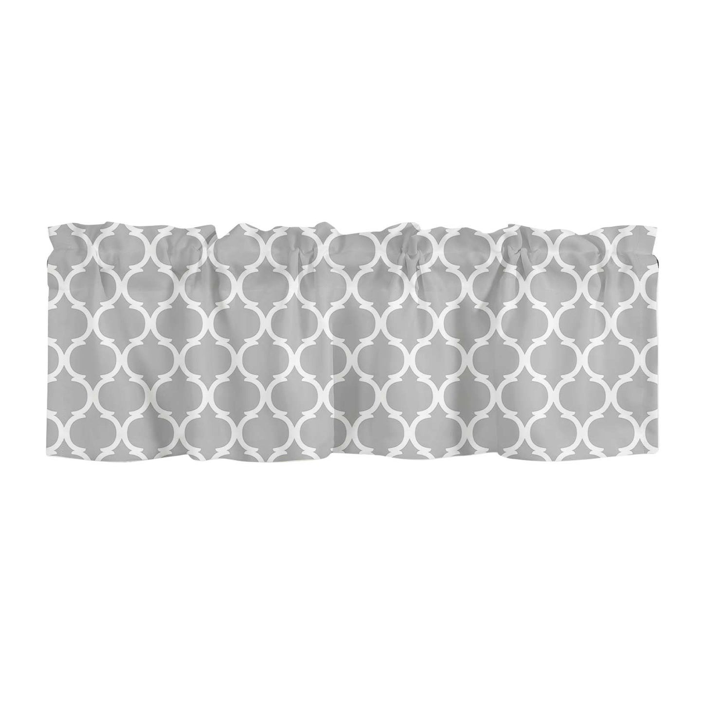 Window Top Curtain Fashion Printing Light Blocking Valance Short Curtain for Home Use 137x45cm V1294-YM0523-220409CY16-2