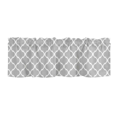 Window Top Curtain Fashion Printing Light Blocking Valance Short Curtain for Home Use 137x45cm V1294-YM0523-220409CY16-2