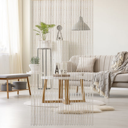 Door Bead Curtain Room Divide Beaded Door String Curtain 1x2m Home Decoration V1294-YM0523-220413TW02-1