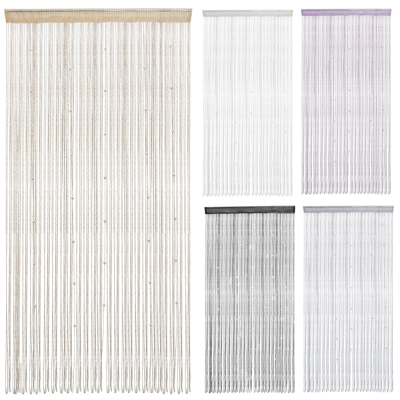 Door Bead Curtain Room Divide Beaded Door String Curtain 1x2m Home Decoration V1294-YM0523-220413TW02-1