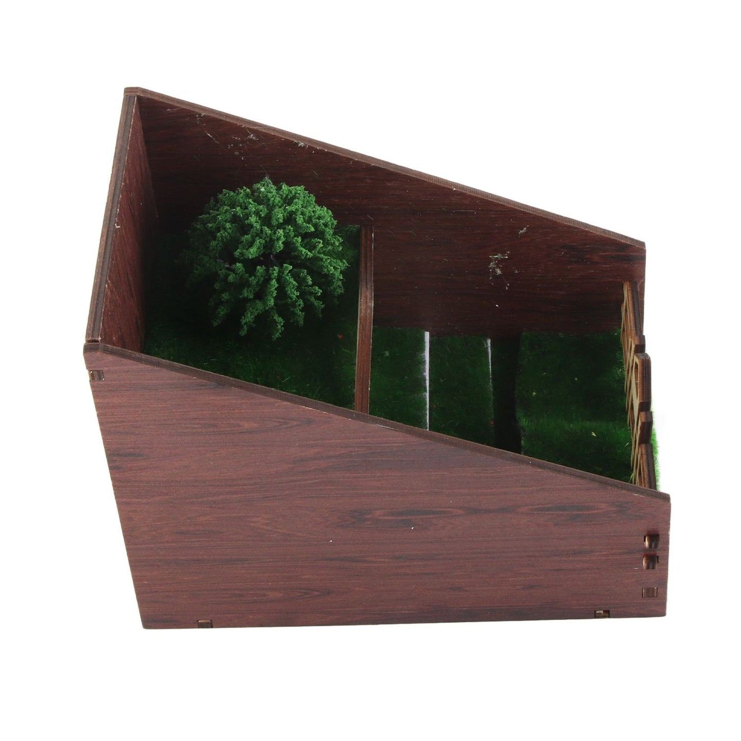 Bookshelf Insert Decoration Wood Miniature Gnome Cave Garden Bookshelf Insert Gift for Movie Fan V1294-YM0523-220414ZH02
