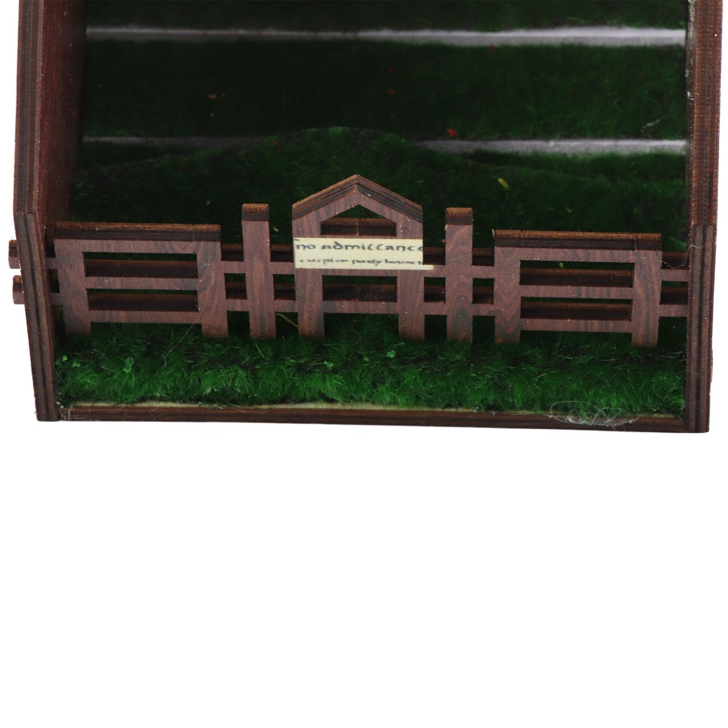 Bookshelf Insert Decoration Wood Miniature Gnome Cave Garden Bookshelf Insert Gift for Movie Fan V1294-YM0523-220414ZH02
