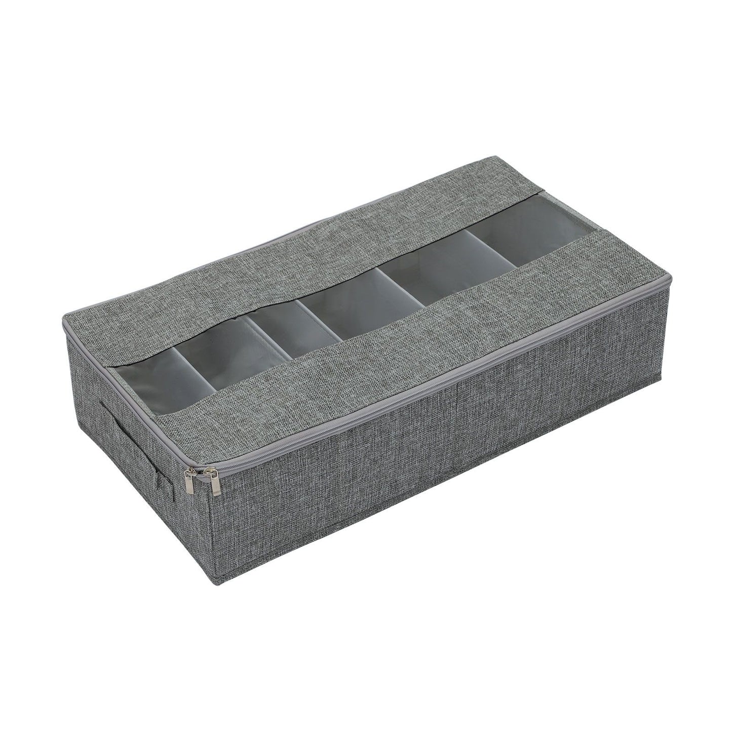 Washable Cotton Linen Six Grid Shoe Box V1294-YM0523-220420CY34