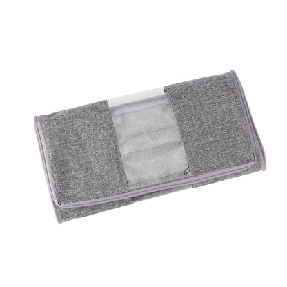 Washable Cotton Linen Six Grid Shoe Box V1294-YM0523-220420CY34