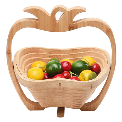 Bamboo Folding Fruit Basket V1294-YM0523-220420CY35-1