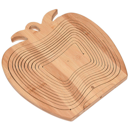Bamboo Folding Fruit Basket V1294-YM0523-220420CY35-1