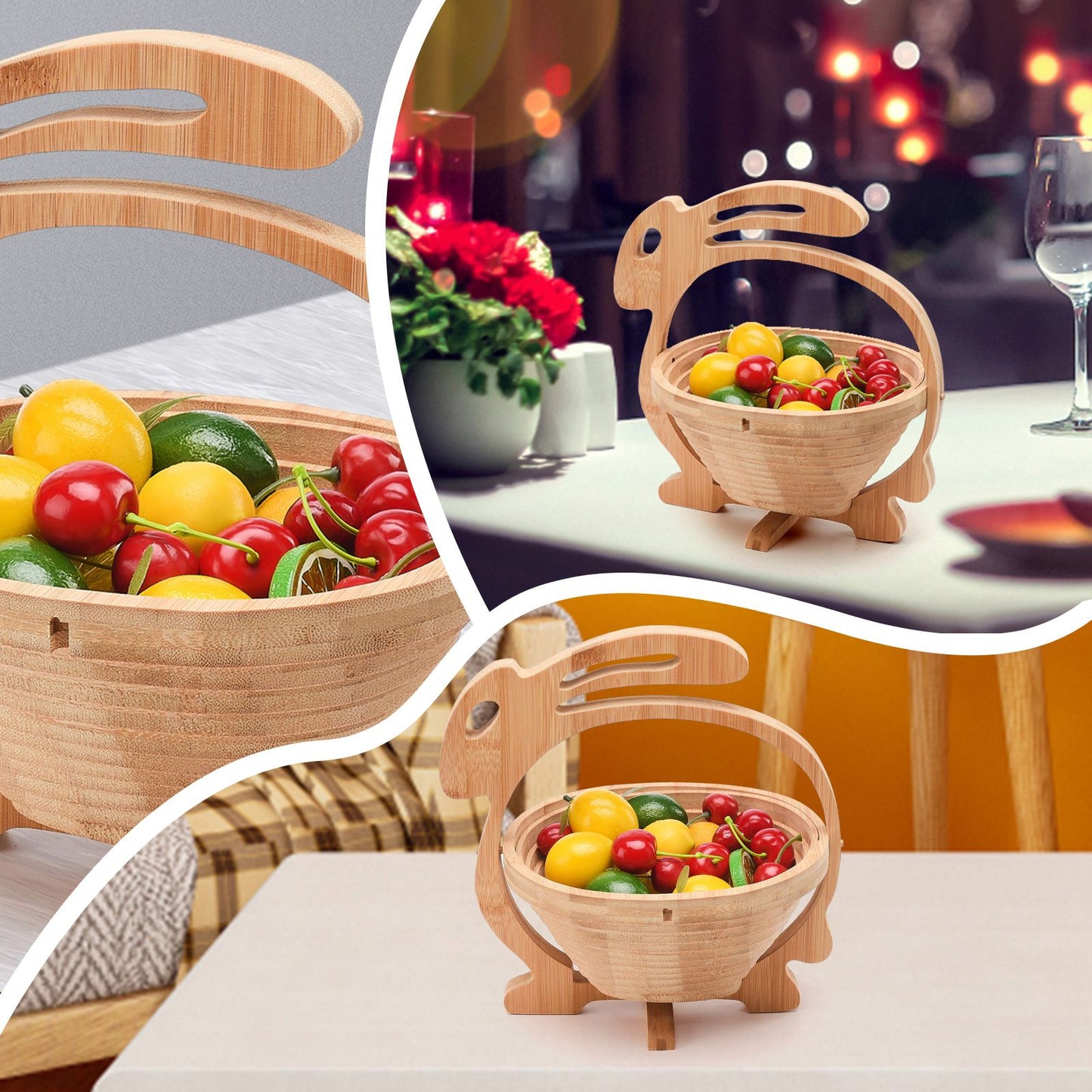 Bamboo Folding Fruit Basket V1294-YM0523-220420CY35-1