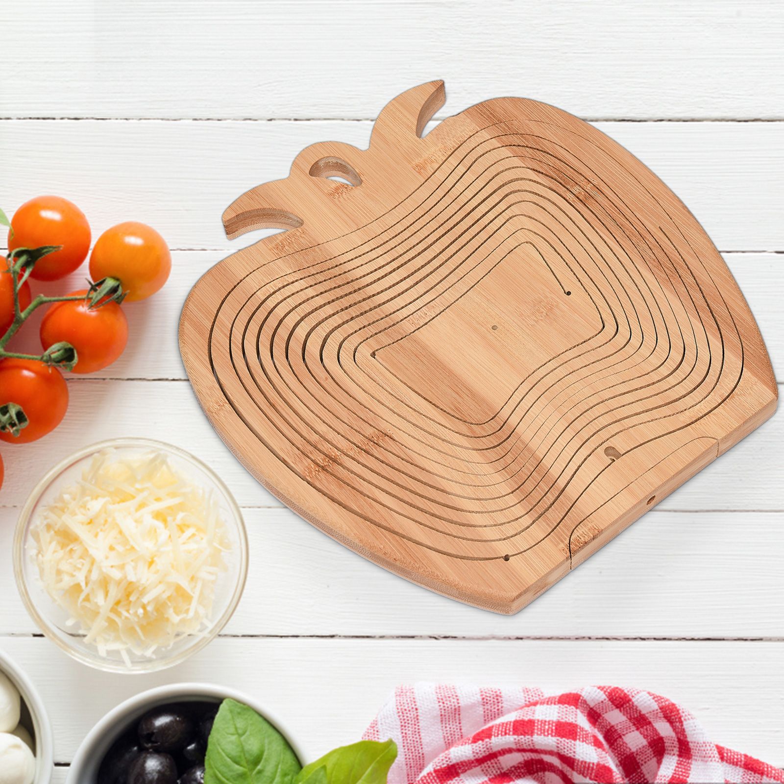 Bamboo Folding Fruit Basket V1294-YM0523-220420CY35-1