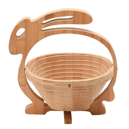 Bamboo Folding Fruit Basket V1294-YM0523-220420CY35-1