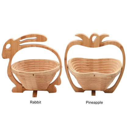 Bamboo Folding Fruit Basket V1294-YM0523-220420CY35-1