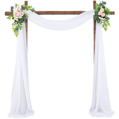 Wedding Decoration Arrangement Veil Arch Veil Background Veil Wedding Arch Drapery V1294-YM0523-220422LD02-1