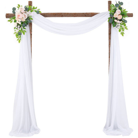 Wedding Decoration Arrangement Veil Arch Veil Background Veil Wedding Arch Drapery V1294-YM0523-220422LD02-1