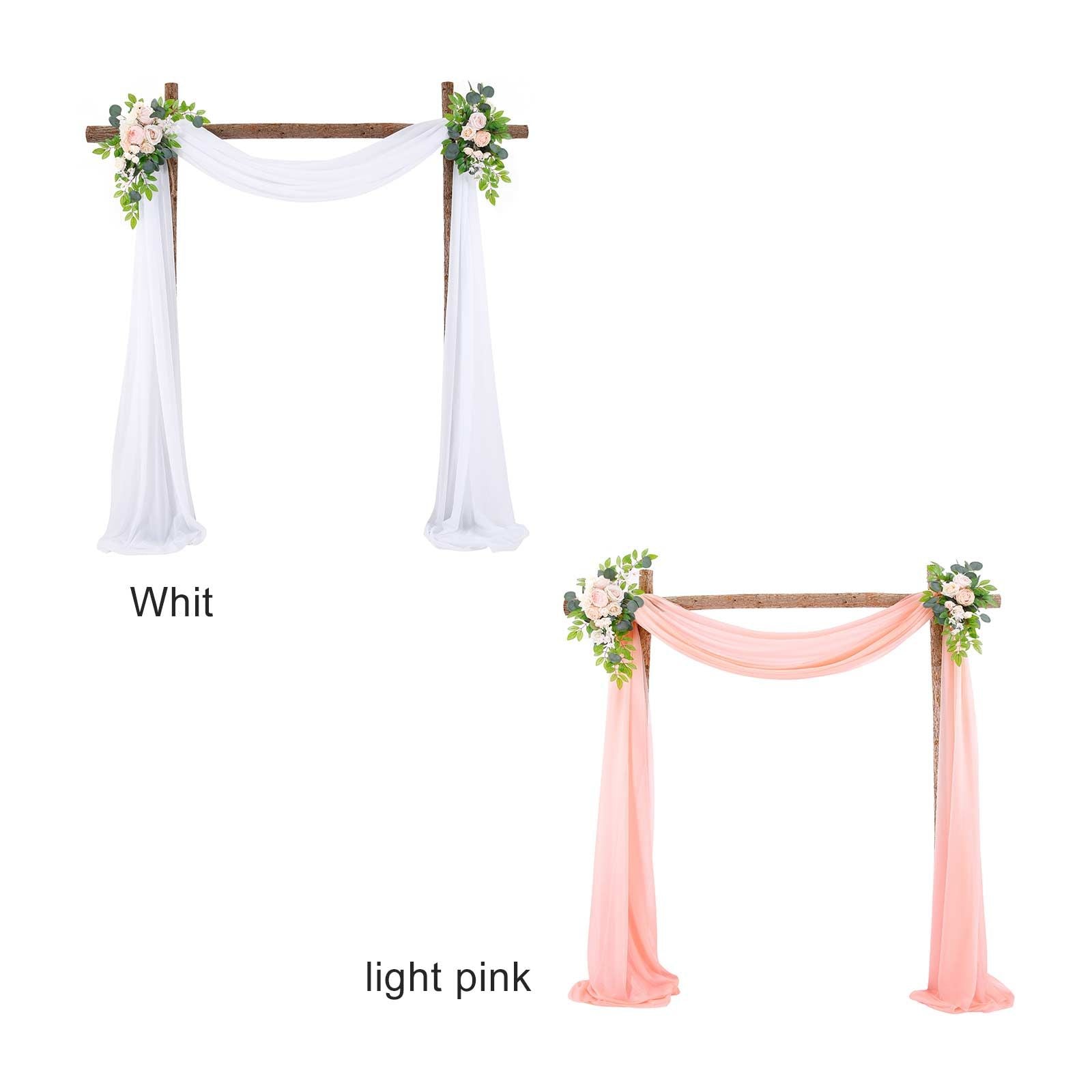 Wedding Decoration Arrangement Veil Arch Veil Background Veil Wedding Arch Drapery V1294-YM0523-220422LD02-1