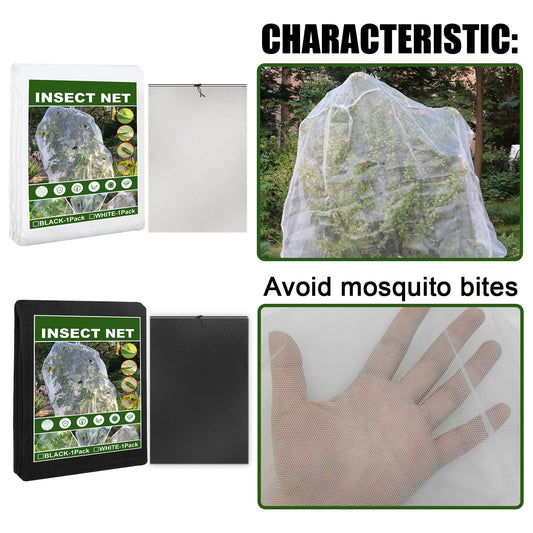 4pcs Tree Insect Barrier Pe Insect Net For Farm Courtyard 1.5 x 1m V1294-YM0523-220423DJ0130
