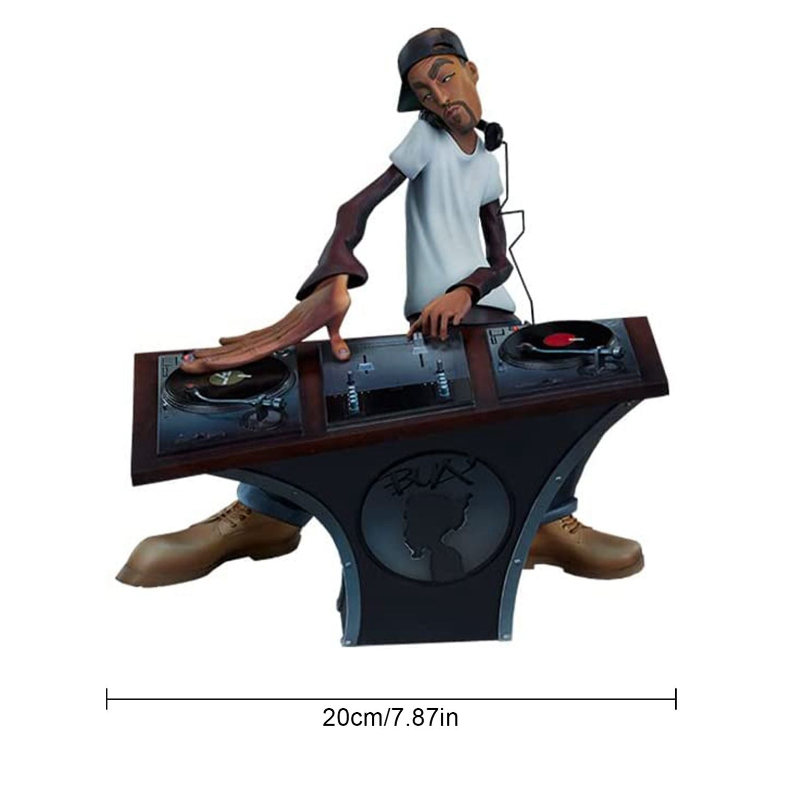 Hip Hop Elements Sculpture Artist Statue DJ Break Dance Modeling Resin Sculpture V1294-YM0523-220425ZH01-4