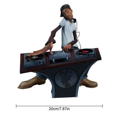 Hip Hop Elements Sculpture Artist Statue DJ Break Dance Modeling Resin Sculpture V1294-YM0523-220425ZH01-4