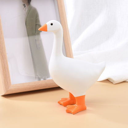Duck Shaped Resin Crafted Magnetic Pendulum Decoration Keychain V1294-YM0523-220427LD03-2