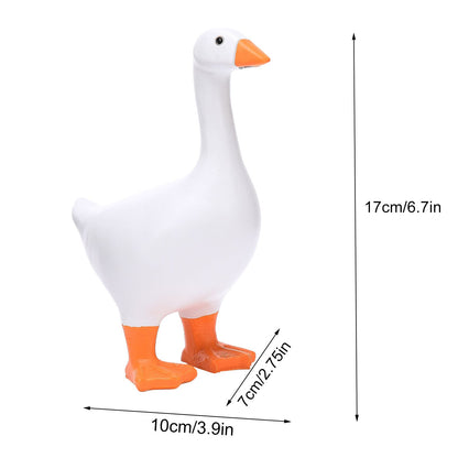 Duck Shaped Resin Crafted Magnetic Pendulum Decoration Keychain V1294-YM0523-220427LD03-2