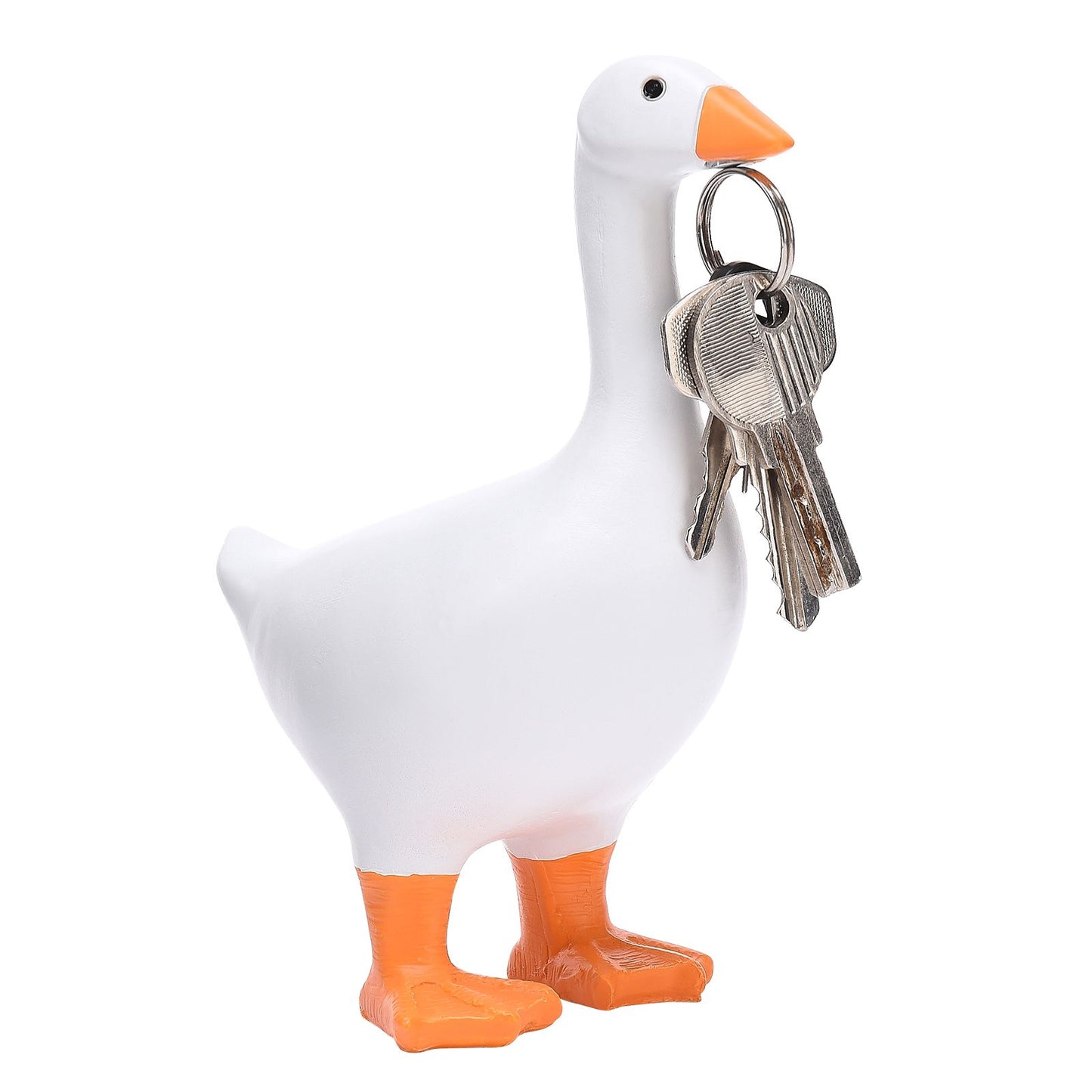 Duck Shaped Resin Crafted Magnetic Pendulum Decoration Keychain V1294-YM0523-220427LD03-2