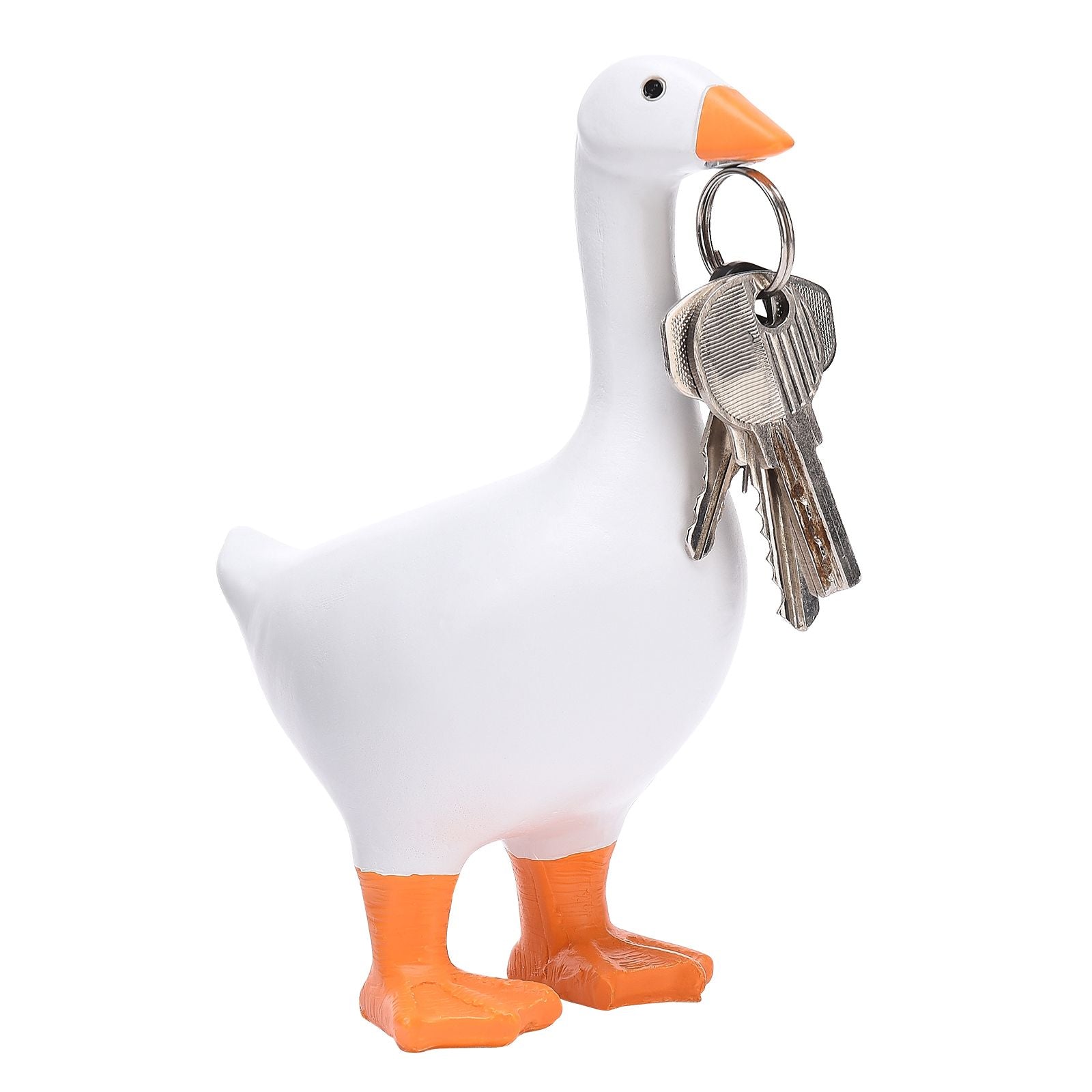 Duck Shaped Resin Crafted Magnetic Pendulum Decoration Keychain V1294-YM0523-220427LD03-2