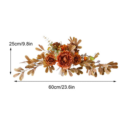 Wedding Party Welcome Sign Flower Decoration V1294-YM0523-220428LW03-2