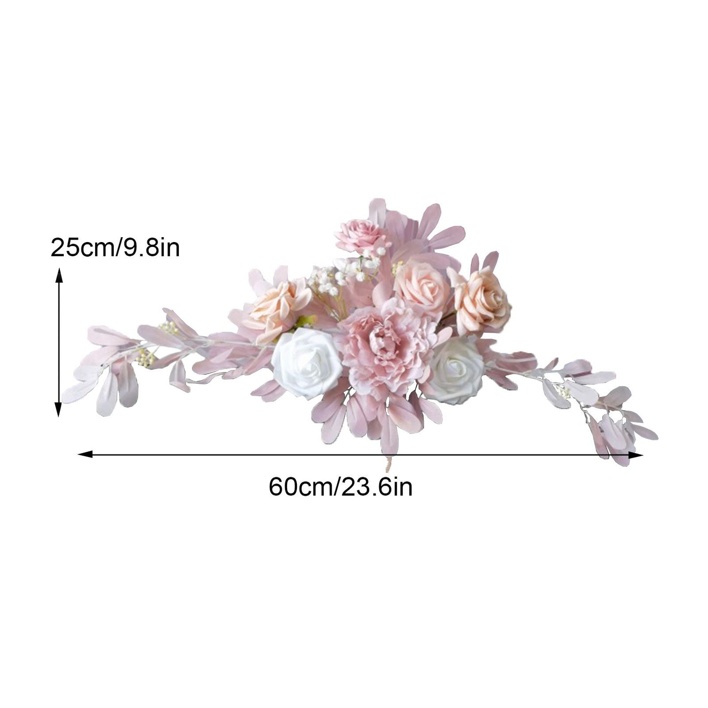Wedding Party Welcome Sign Flower Decoration V1294-YM0523-220428LW03-2