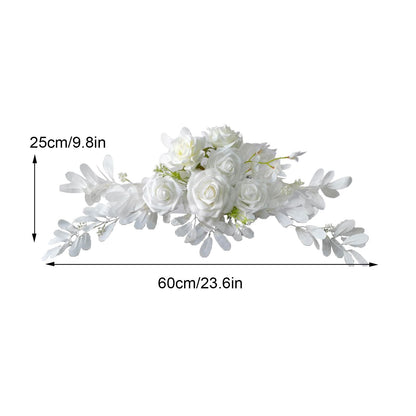 Wedding Party Welcome Sign Flower Decoration V1294-YM0523-220428LW03-4