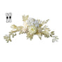 Artificial Flower Swag 60 x 25cm Silk Cloth Wedding Welcome Sign Floral Decoration V1294-YM0523-220428LW03-7