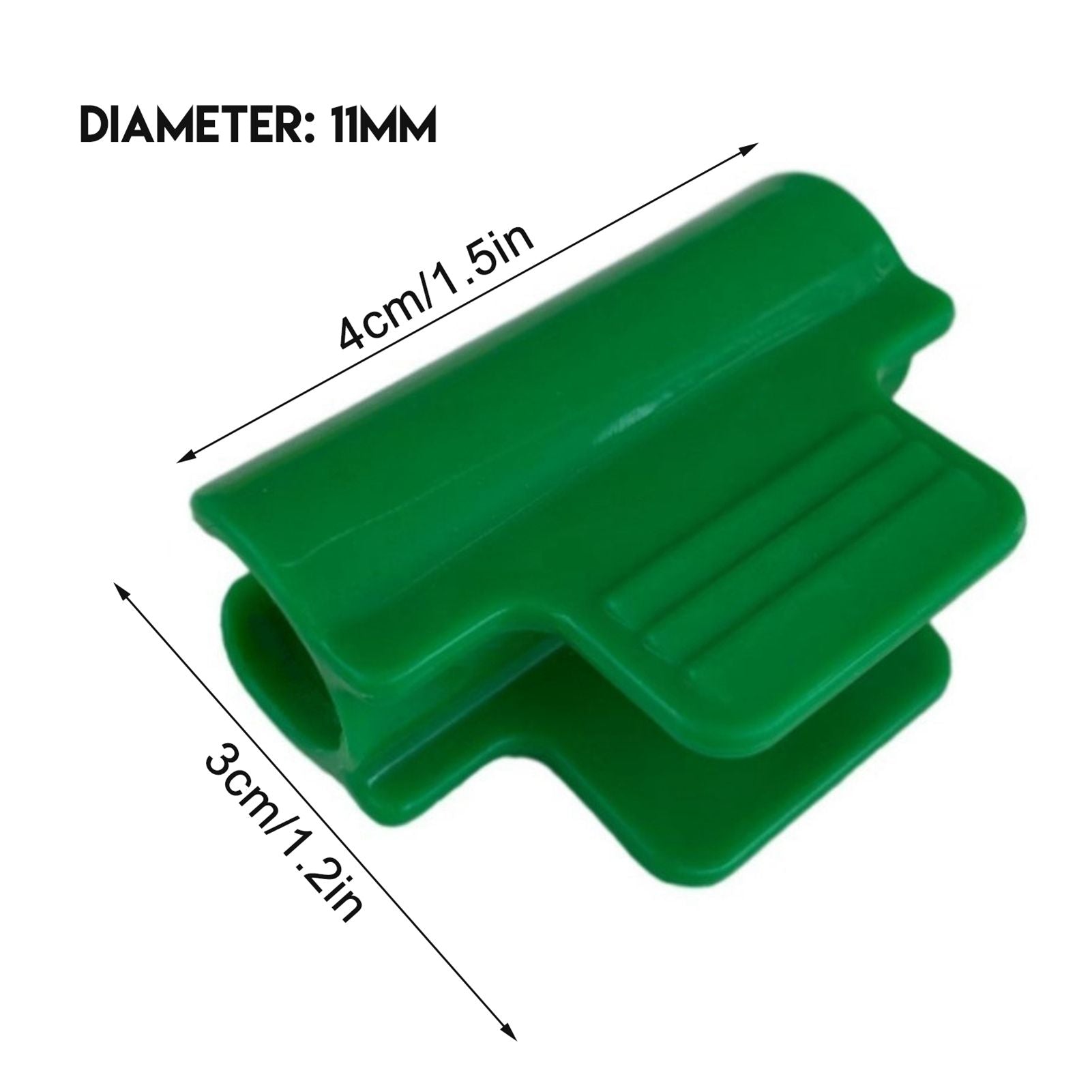 Greenhouse Clamps for Plants Supporting Garden Piles Plastic Net Ring Clip Frame Shadow Mesh Bar Clip V1294-YM0523-220428MQ01-1