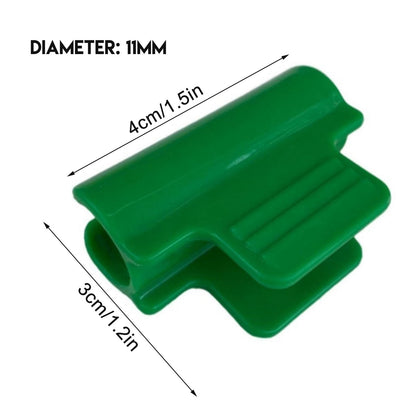 Greenhouse Clamps for Plants Supporting Garden Piles Plastic Net Ring Clip Frame Shadow Mesh Bar Clip V1294-YM0523-220428MQ01-1