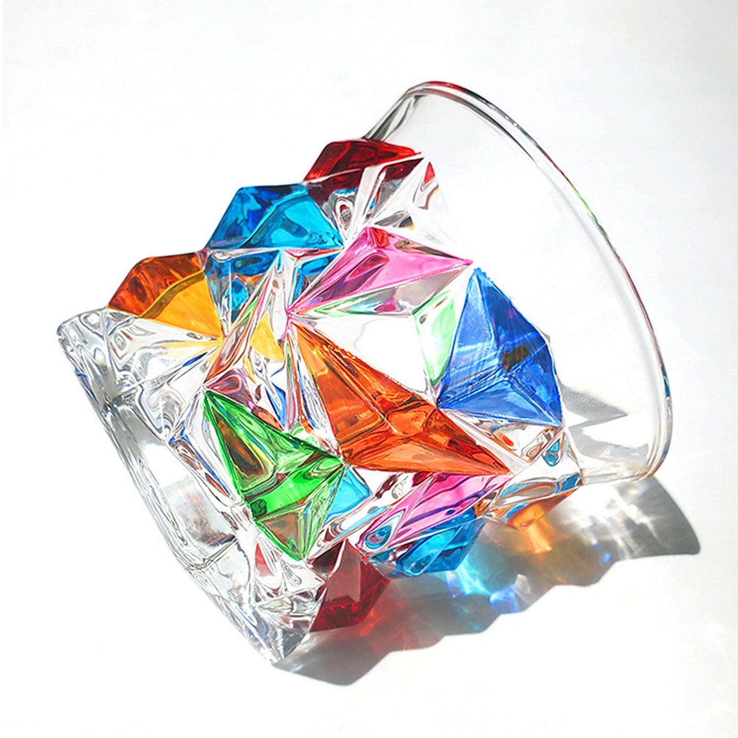 Whiskey Glass Multicolor 320ml Short Drinking Glass for Home V1294-YM0523-220429GS01-4