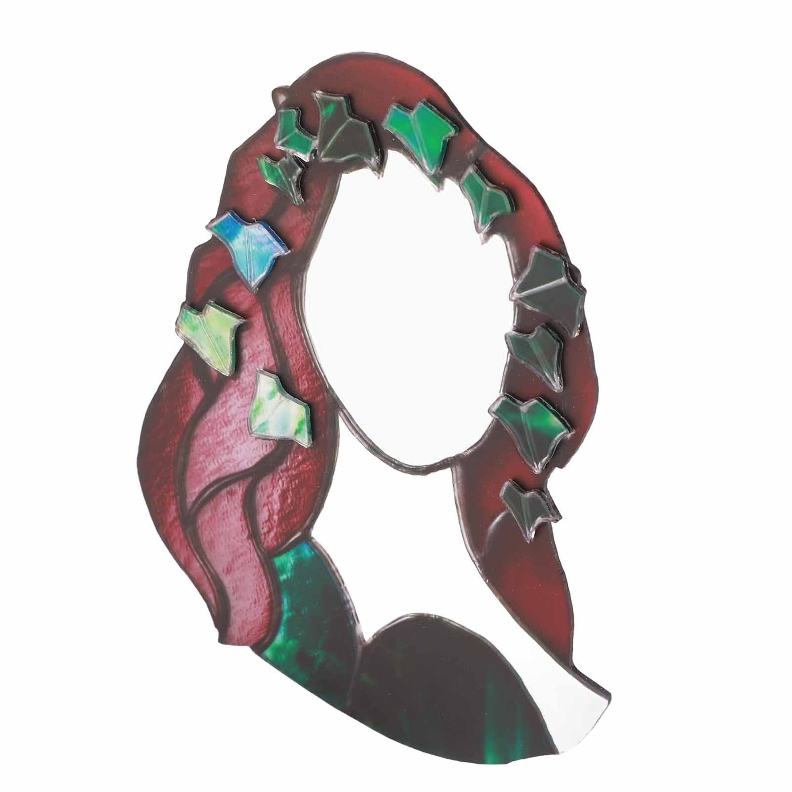Glass Poison Ivy Mirror Glass Decorative Mirror for Entryway Bedroom Bathroom V1294-YM0523-220507ZH01