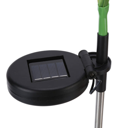 Solar Powered Flower Lights Waterproof Outdoor Solar Garden Stake Lights for Garden Patio Backyard(Blue White V1294-YM0523-3111210290313
