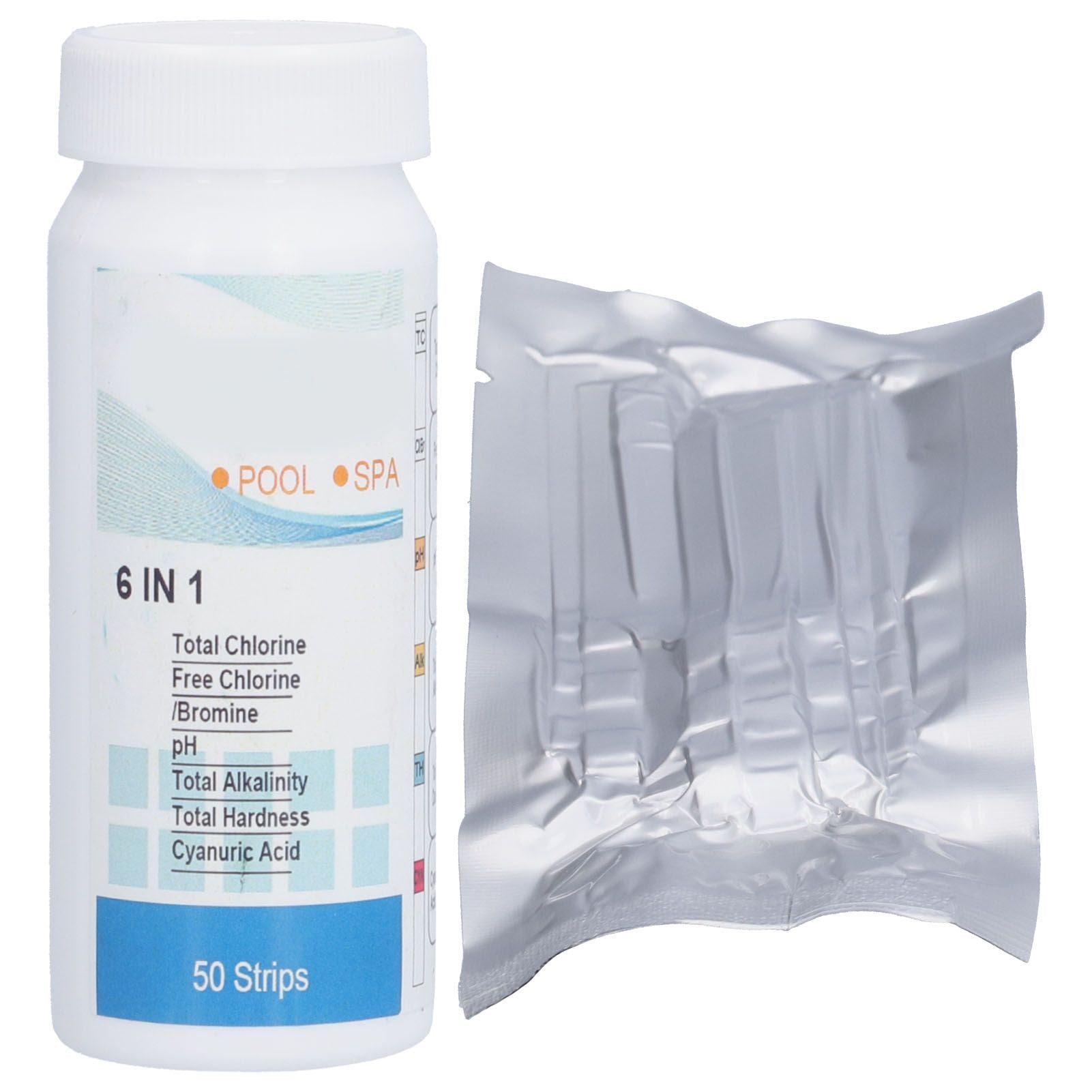 Pool Test Strips Durable Quick Portable Easy to Operate Pa Test Strips for Aquariums V1294-YM0523-3111210322211