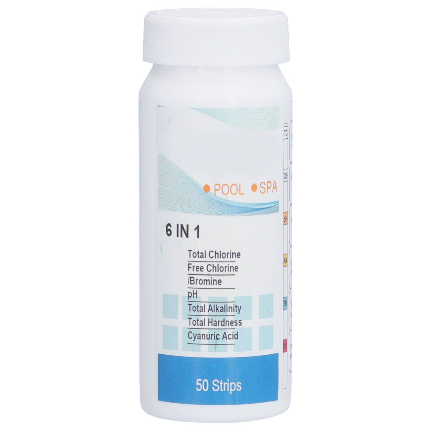 Pool Test Strips Durable Quick Portable Easy to Operate Pa Test Strips for Aquariums V1294-YM0523-3111210322211