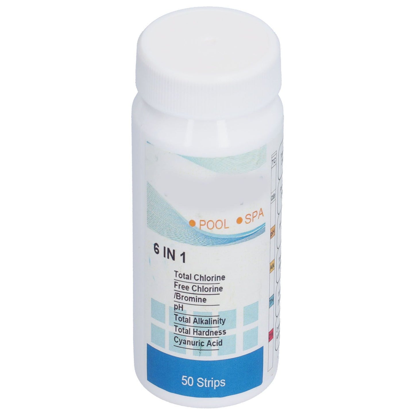 Pool Test Strips Durable Quick Portable Easy to Operate Pa Test Strips for Aquariums V1294-YM0523-3111210322211