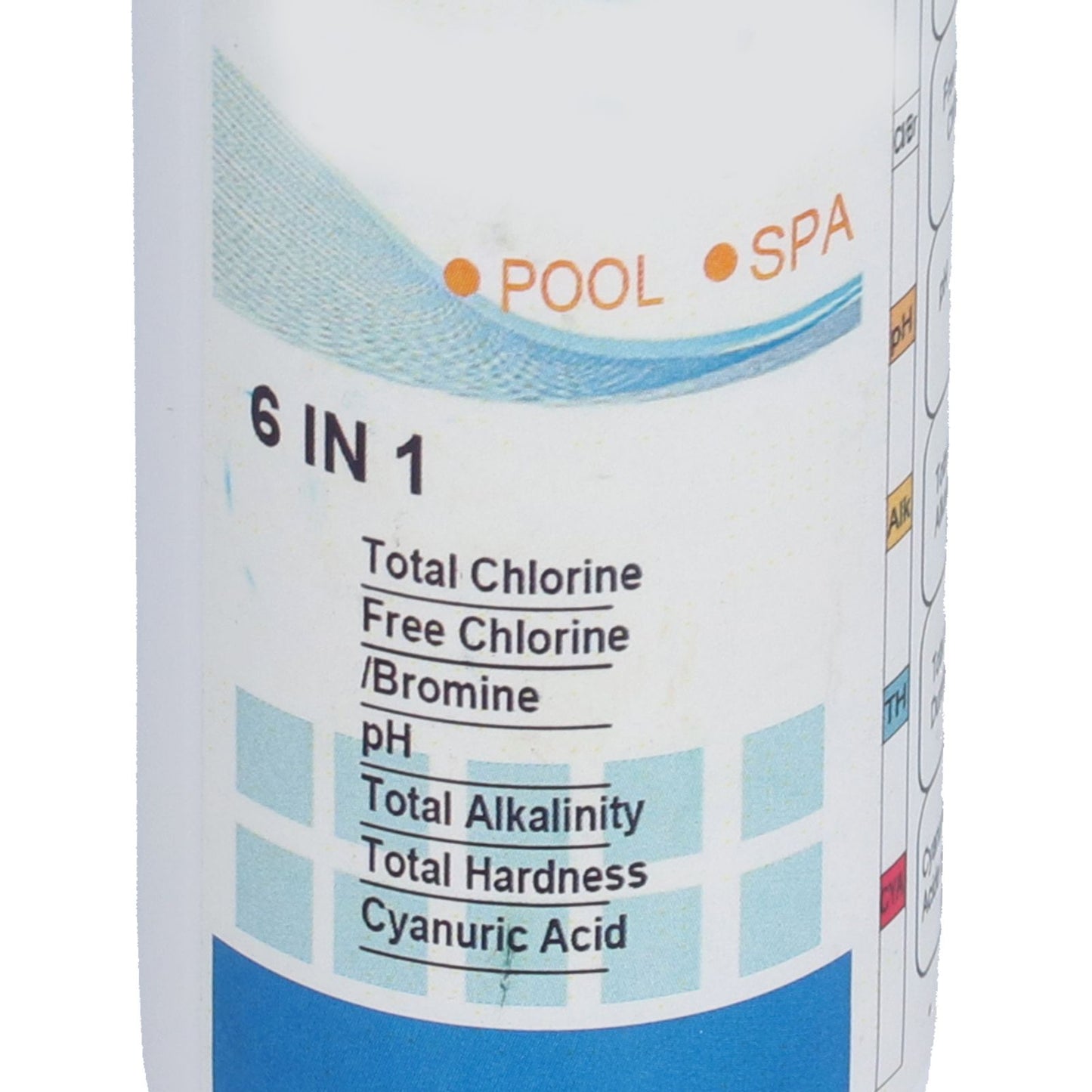 Pool Test Strips Durable Quick Portable Easy to Operate Pa Test Strips for Aquariums V1294-YM0523-3111210322211